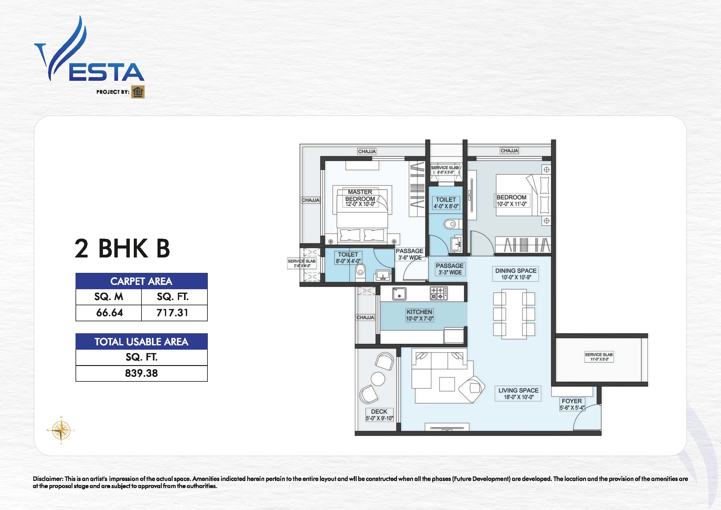 Typical Floor Plan La Vesta Nerul